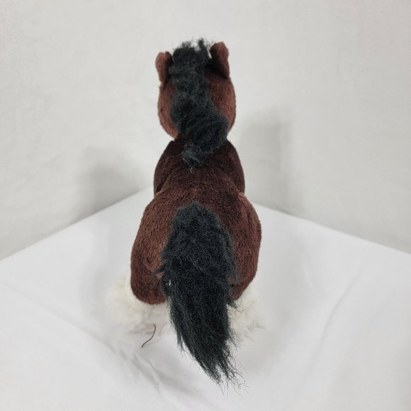 Plush Ganz Webkinz Clydesdale Horse HM139 - NO CODE - Picture 6 of 10